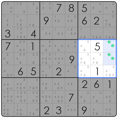 sudoku packing method